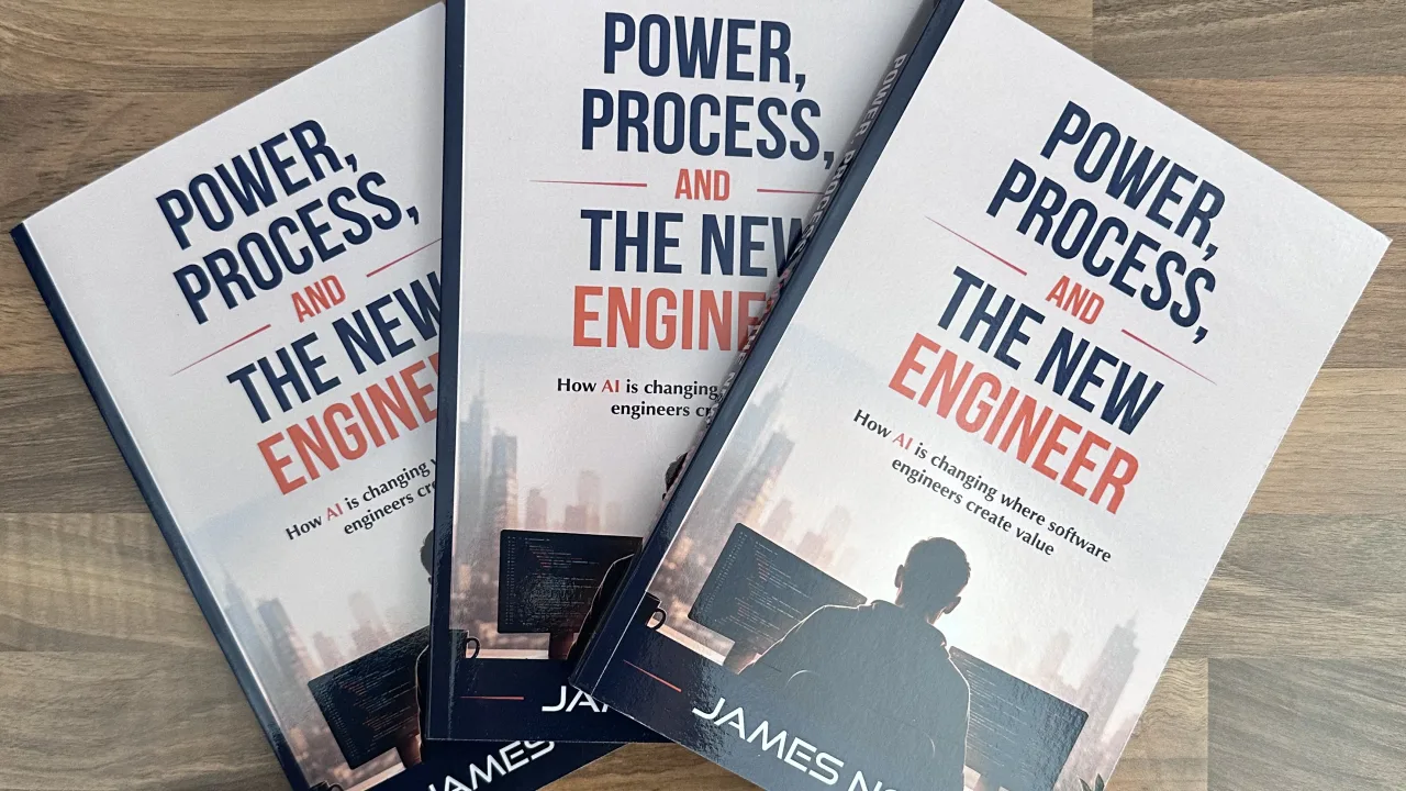 Three paperback copies of Power, Process, and the New Engineer by James Nock
